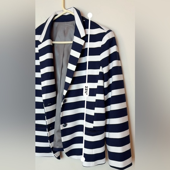 GAP Navy and White Striped Blazer - Picture 11 of 13